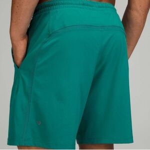 Lululemon Men’s Pace Breaker Lined Shorts 7” Maldives Green